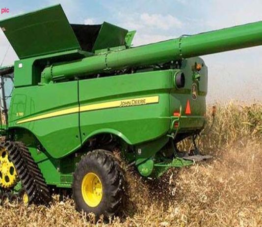 Crop harvesting machines