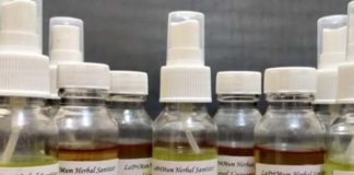 Manipal University Jaipur, Herbal Sanitizer