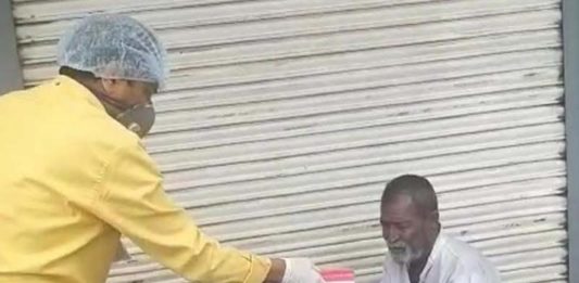ajmer अजमेर food distributing