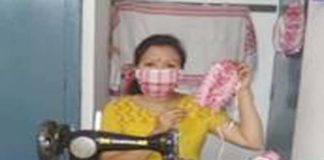 Mask made by the women of Jorhat,Assam