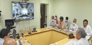 cm ashok gehlot vc with media