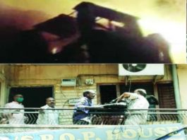 मध्यप्रदेश के ग्वालियर में तीन मंजिला मकान में आग से 7 लोगों की मौत, Madhya Pradesh fire in three-storey house