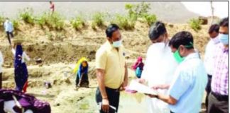 Minister of State for Labor Julie took stock of MNREGA works