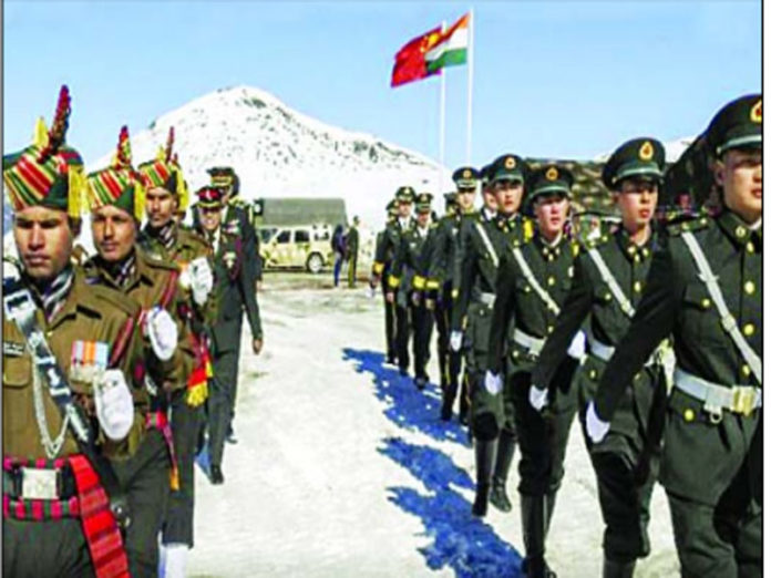 भारतीय-चीनी सैनिक, indian-chinese army भारतीय-चीनी सैनिक, indian-chinese army