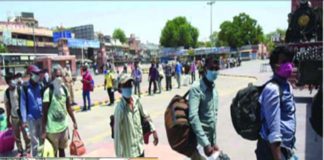जोधपुर से झारखंड के लिए श्रमिक स्पेशल ट्रेन रवाना, jodhpur labor special train