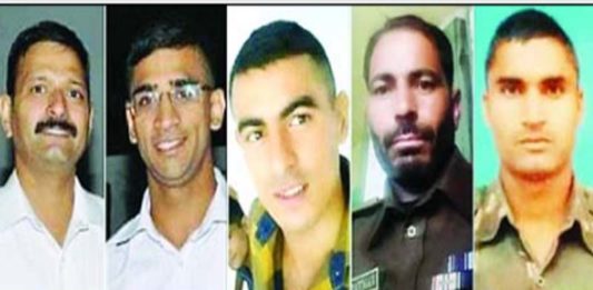 हंदवाड़ा में कर्नल आशुतोष शर्मा सहित 5 जवानों की शहादत, martyr
