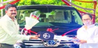 Luxury MPV Toyota Wellfire Deliver by Rajesh Motors Jaipur