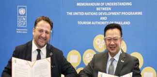 MoU between TAT and UNDP in Thailand, will give boost to Thailand tourism