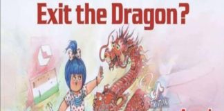 Amul's Anti China Dragon Cartoon