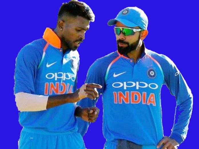 hardik pandya and virat kohli