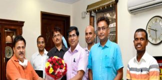 Ias association Etiquette meeting with the chief secretary Rajiv Swaroop
