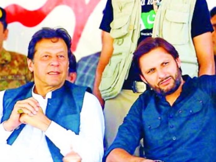 Shahid Afridi attacked the Imran government