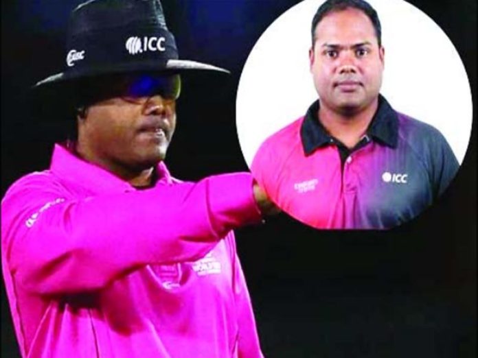 Umpire Nitin Menon