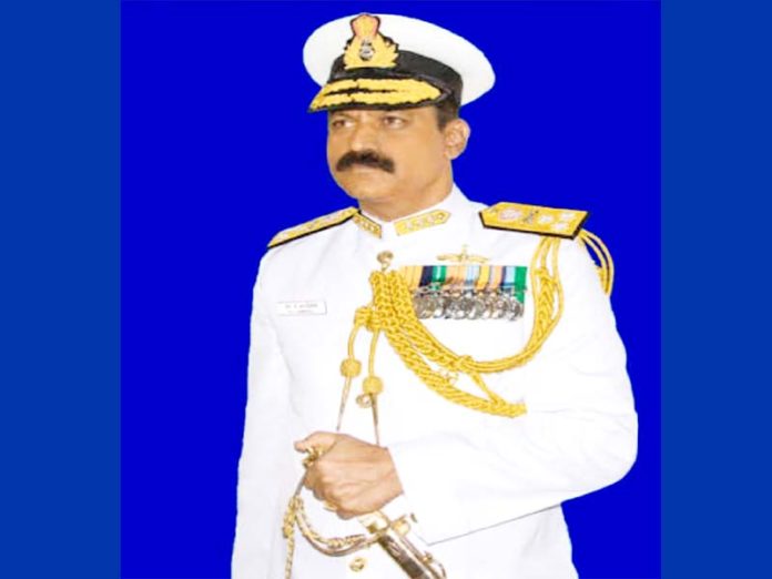 Vice Admiral MA Hampiholi assumes charge as Commandant Indian Naval Academy