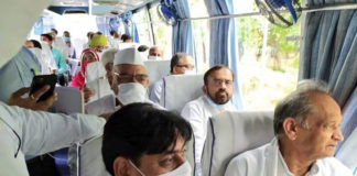 ashok gehlot with mla