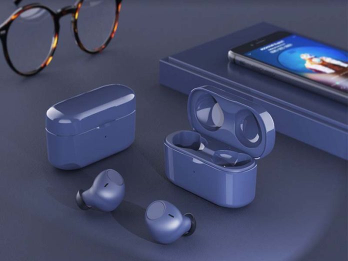 SNOKOR blue variant of TWS earbuds iROCKER SNOKOR blue variant of TWS earbuds iROCKER