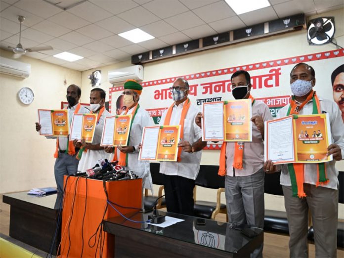 BJP released the vision document