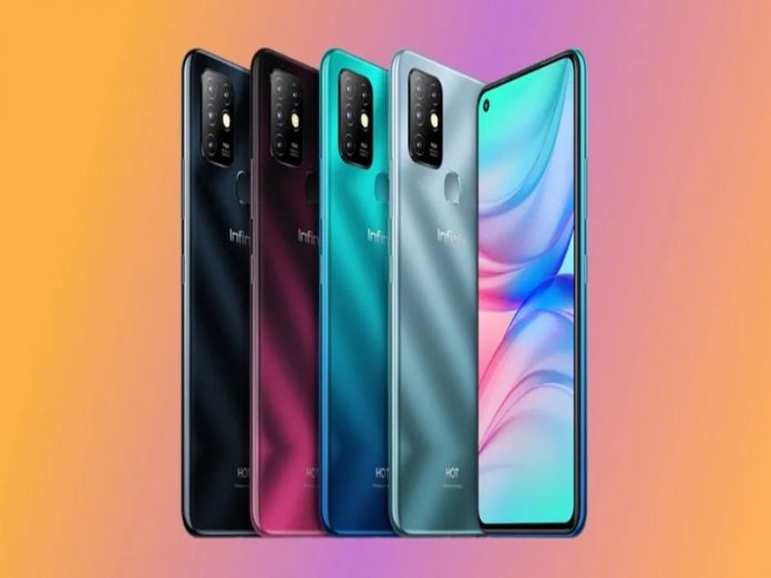 infinix HOT 10 smartphone