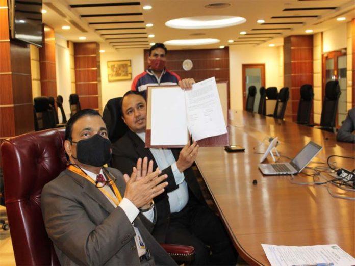 MUJ signed MoU with IRMRA