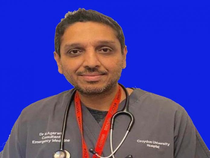 Mayank Agarwal of Jaipur honored as top doctors in England