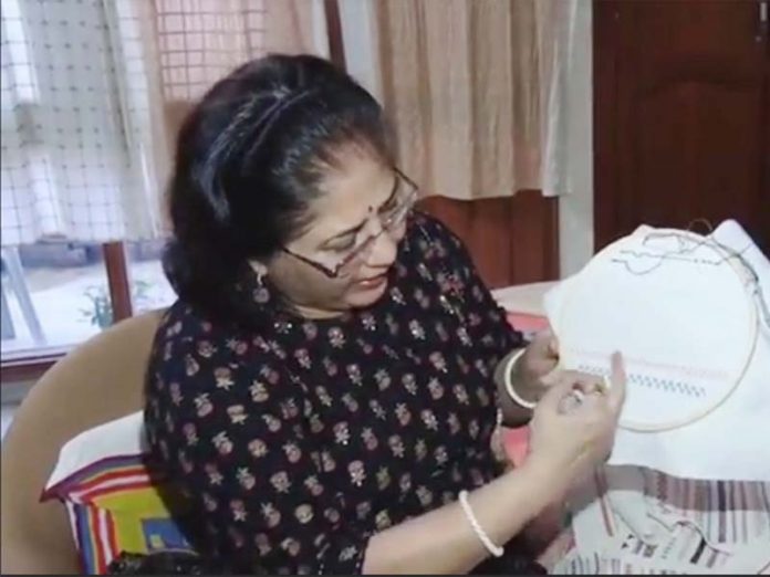 Online Embroidery Workshop in JKK
