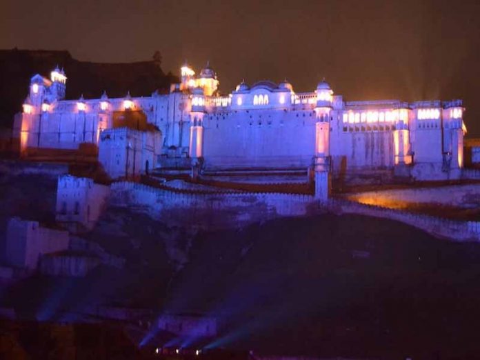light and sound show
