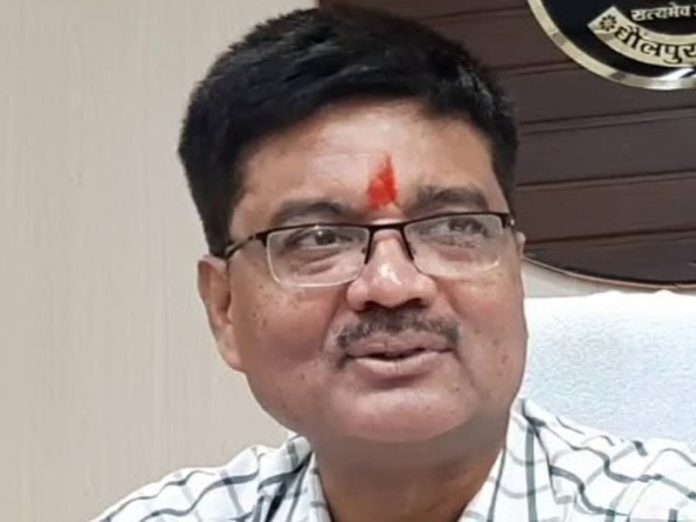 Dholpur DM Rakesh Kumar Jaiswal