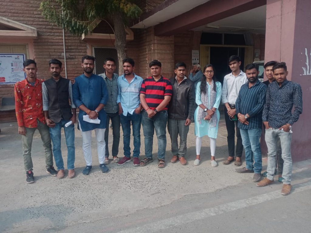 एबीवीपी जोधपुर कार्यकर्ताओं पर हुए हमले को लेकर जिला कलेक्टर को सौंपा ज्ञापन