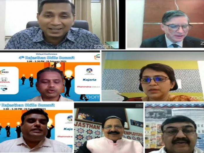 ficci 4th edition of Rajasthan Skills Summit