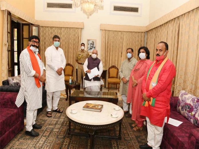 bjp deligation