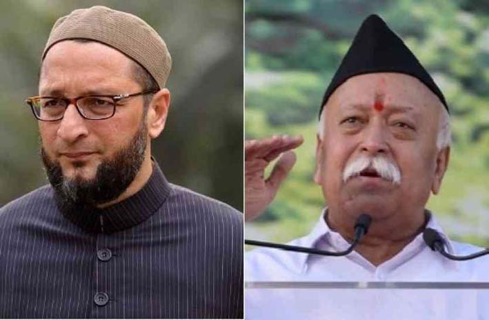 भागवत के बयान पर ओवैसी का पलटवार, कहा-लिंचिंग की घटना और नफरत हिंदुत्व की देन