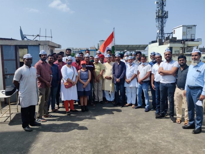 Aam Aadmi Party celebrated Independence Day across the state
