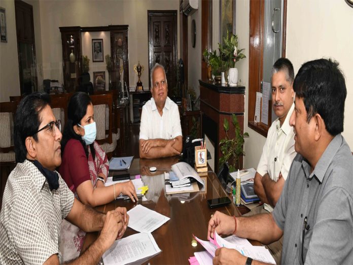 High level meeting chaired by Chief Secretary