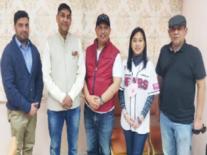 High officials of Malaysian High Commission meet Dheeraj Srivastava