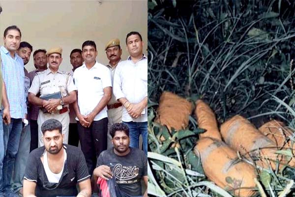 दो तस्कर गिरफ्तार दो तस्कर गिरफ्तार