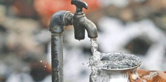 drinking water