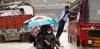 heavy rain