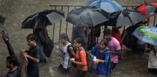 Heavy rain