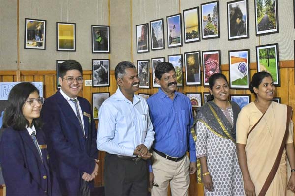 Inauguration of two day photo exhibition at St. Xavier's School