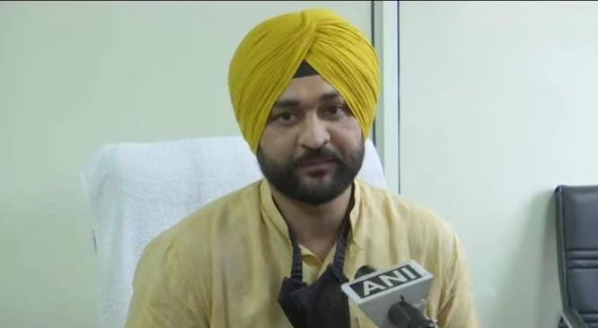 हरियाणा के खेल मंत्री संदीप सिंह हरियाणा के खेल मंत्री संदीप सिंह