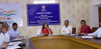 जयपुर। जोधपुर के बोरानाडा में ट्रेड फैसिलिटेशन सेंटर में 20 से 22 मार्च 2023  तक होने वाले राजस्थान इंटरनेशनल एक्सपो-2023 की