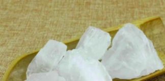 फिटकरी का इस्तेमाल