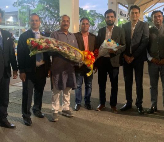राजीव अरोड़ा का नैरोबी में भव्य स्वागत
