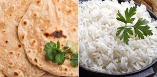रोटी चावल खाने के फायदे-नुकसान
