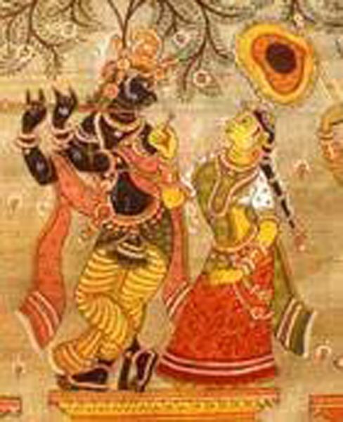 पट्टचित्र लोक कला