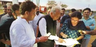 निवाई पहुंचे सीएम गहलोत