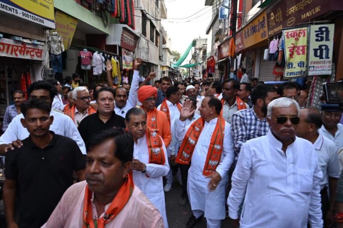 लक्ष्मणगढ़ में परिवर्तन संकल्प यात्रा लक्ष्मणगढ़ में परिवर्तन संकल्प यात्रा