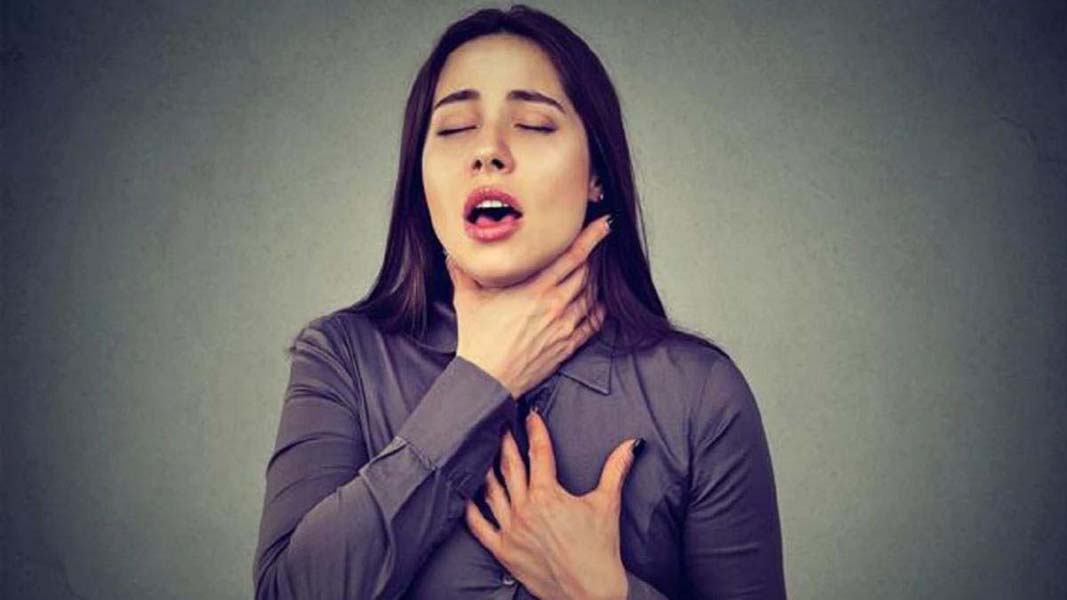 सांस लेने में तकलीफ होना