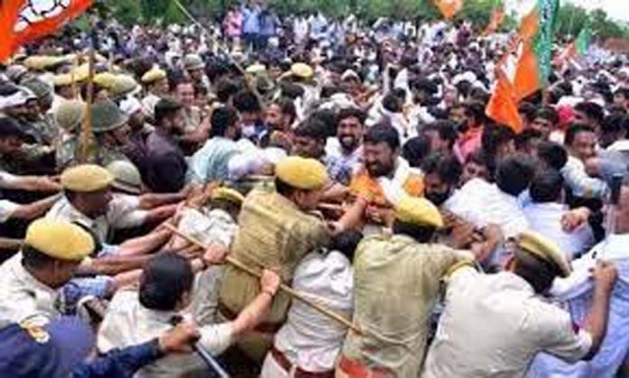 भाजपा के टिकट वितरण पर रार भाजपा के टिकट वितरण पर रार