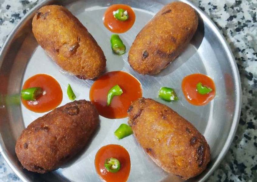 पोहा कटलेट्स
